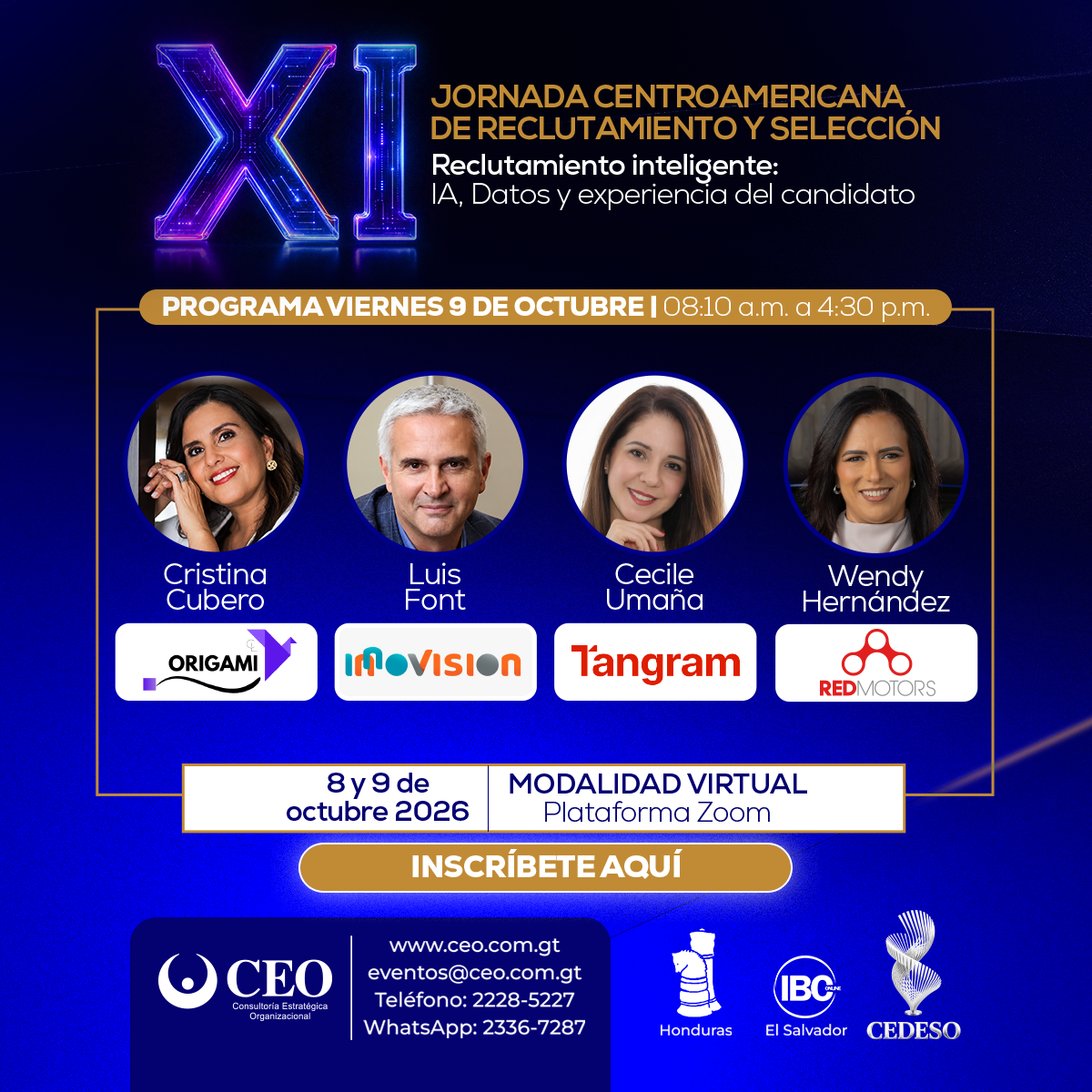 XI Jornada Centroamericana de Reclutamiento y Selección